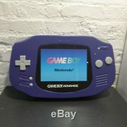 Nintendo GAMEBOY ADVANCE Store Sign Display Original Handheld Console Purple 3D