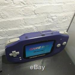 Nintendo GAMEBOY ADVANCE Store Sign Display Original Handheld Console Purple 3D