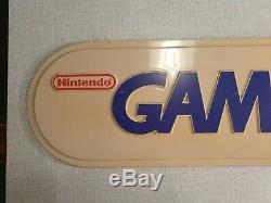 Nintendo GAMEBOY Game Boy Sign Store Display Advertisement