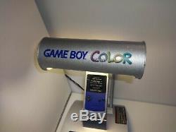 Nintendo Game Boy Color Kiosk Display Store Sign Lighted Not For Resale NFR GBC