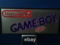 Nintendo Game Boy Fiber Optic Sign Store Display VGA Wata kiosk pokemon promo