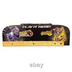 Nintendo Gamecube Retro Store Display Sign 05'(Super Mario Strikers, Pokemon XD)