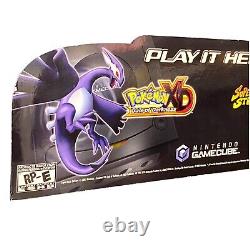 Nintendo Gamecube Retro Store Display Sign 05'(Super Mario Strikers, Pokemon XD)