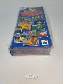 Nintendo N64 Pokemon Snap Store Display Sign Promo Employee CES E3 Pamphlets VTG