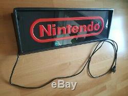 Nintendo NES 35R Sign Store Display Superbrite