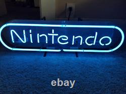 Nintendo Neon Vintage Rare Store Display Sign Working Perfectly Model NESM04RB