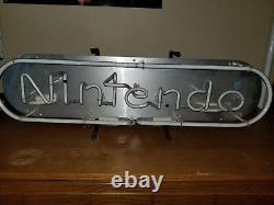 Nintendo Neon Vintage Rare Store Display Sign Working Perfectly Model NESM04RB