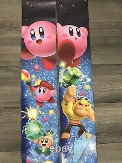 Nintendo Official Store Arcade Display Sign Kirby Star Allies RARE