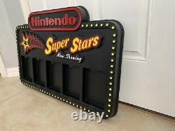 Nintendo Super Stars M29 Store Display Sign