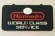 Nintendo Window Sign World Class Service