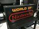 Nintendo World of Nintendo Double Sided Fiber M36A Store Display Sign