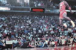 OG Vintage Michael Jordan #23 Free Throw Line Dunk Store Display Nike Sign