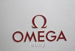 OMEGA watches Sign, store display, doublesided, HEAVY & TALL 35lbs/16kg