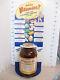 OVALTINE 1940s WWII children drink mix store display sign jar cartoon