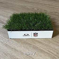 Oakley NFL Grass Turf Metal Magnetic Authentic Shelf Display RARE