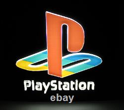 Official Sony PlayStation PS1 Illuminated Logo Retail Store Display Light