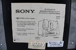 Official Sony PlayStation PS1 Illuminated Logo Retail Store Display Light