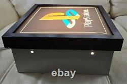 Official Sony PlayStation PS1 Logo Retail Store Display Lighted Sign 1990s Box