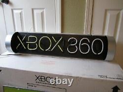 Official XBOX Neon Sign NEW! Made in USA! XBOX 360 Lighted Sign Store Display