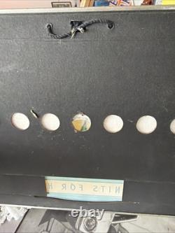 Old Oil O Matic REVERSE PAINTED GLASS Not Porcelain SIGN General Store Display