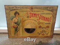 Only One Piece In The World Cigarettes DEMY STEFANO tin Sign Latta Targa Insegna