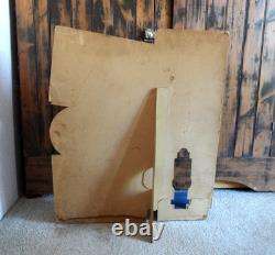 Orig. 1940's McCord Car Heaters Easel-Back Cardboard 3D STORE DISPLAY SIGN