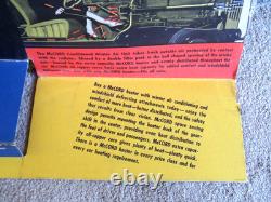 Orig. 1940's McCord Car Heaters Easel-Back Cardboard 3D STORE DISPLAY SIGN