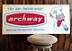 Orig. 1960's-70's ARCHWAY COOKIES 36x16 CARDBOARD SIGN From Retired Employee