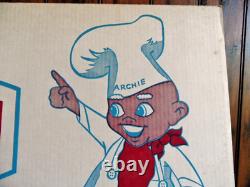 Orig. 1960's-70's ARCHWAY COOKIES 36x16 CARDBOARD SIGN From Retired Employee