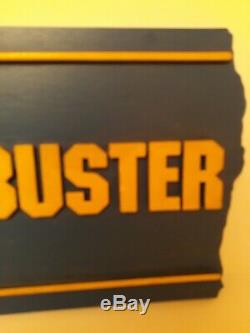 Original Blockbuster Video Display Sign from Classic Blockbuster chain store