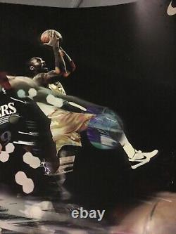 Original NYC Plastic Nike Kobe Bryant Store Banner Display Sign w Andre Iguodala