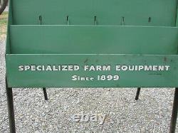 Original Rare Large Vintage New Idea Farm Equipment Dealer Brochure Display