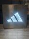 Original Store Display Adidas Metal Collector Sign TESTED! NO POWER CABLE