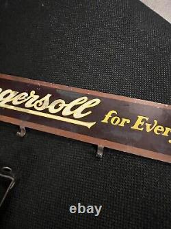 Original There's An Ingersoll For Everyone Pocket Watch Display Advertising Sign