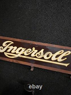 Original There's An Ingersoll For Everyone Pocket Watch Display Advertising Sign