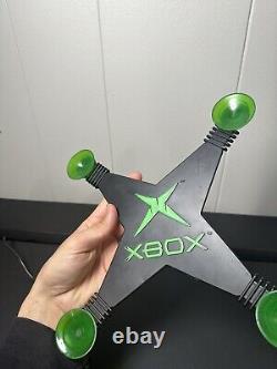 Original Xbox X Sign Window Suction Cup Store Display Promo Rare Vintage