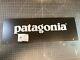 PATAGONIA 2 sided Advertizing Display Sign from A16 Outfitter's 20x6-3/4