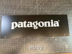 PATAGONIA 2 sided Advertizing Display Sign from A16 Outfitter's 20x6-3/4