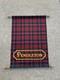 PENDLETON Woolen Mills Store Display Plaid Wool Banner Wood Sign Vtg Portland OR
