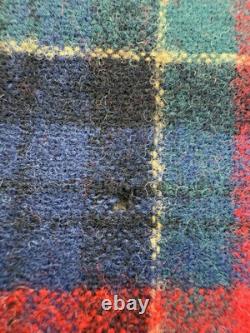 PENDLETON Woolen Mills Store Display Plaid Wool Banner Wood Sign Vtg Portland OR
