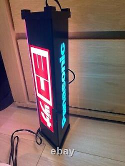 Panasonic store sign electric sign display vintage lamp YOKOZUNA showaretro