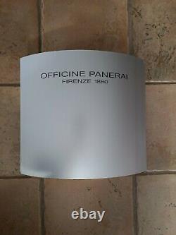 Panerai FIRENZE 1860 OEM WATCH DEALER STORE DISPLAY SIGN PLAQUE VIP RARE