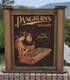 Pangburn's Chocolate art deco store advertising Display