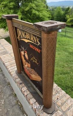 Pangburn's Chocolate art deco store advertising Display