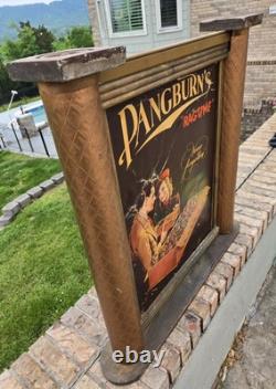 Pangburn's Chocolate art deco store advertising Display