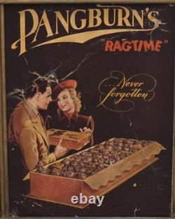 Pangburn's Chocolate art deco store advertising Display
