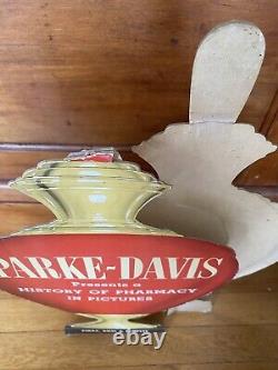 Parke-Davis Advertising Sign Apothecary Jar Pharmacy Store Display Boston, MA