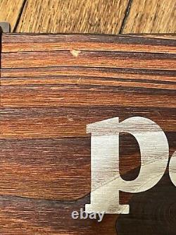 Patagonia Built By Danner Wood Store Display Sign Boots Advertising 18 X 8