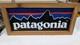 Patagonia Dealer Store Display Sign Reclaimed Wood Frame