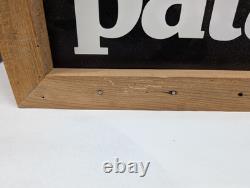 Patagonia Dealer Store Display Sign Reclaimed Wood Frame